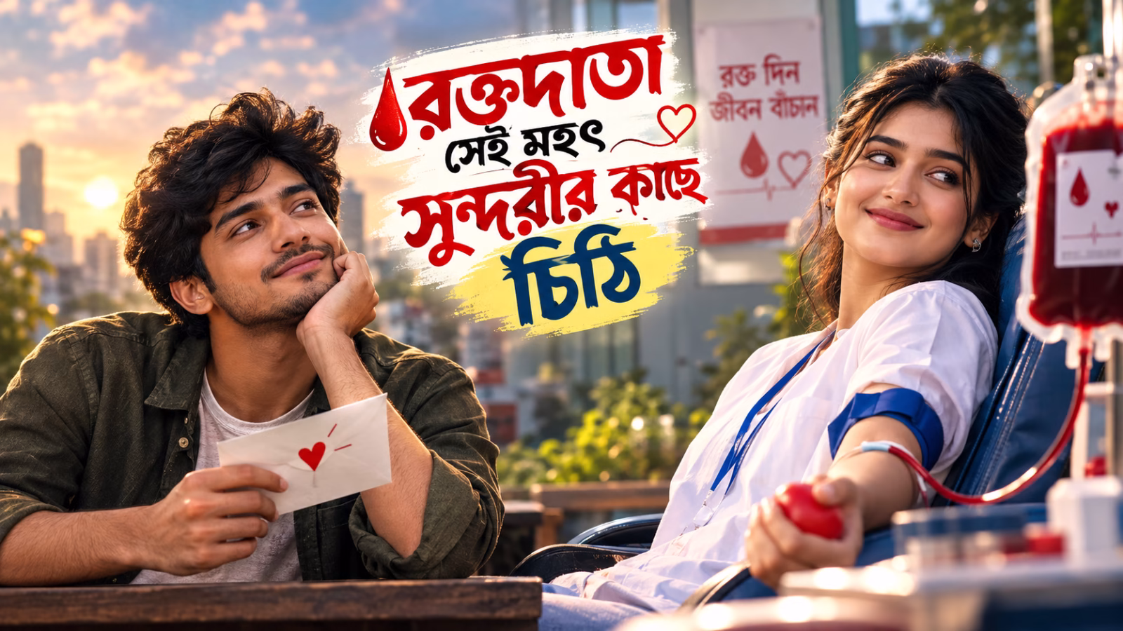 রক্তদাতা সেই মহৎ সুন্দরীর কাছে খোলা চিঠি